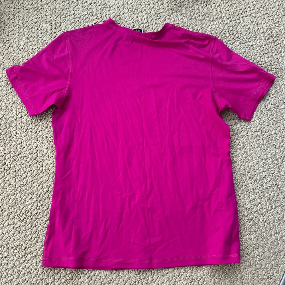 Roxy Fuchsia Rash Guard - Picture 3 of 5
